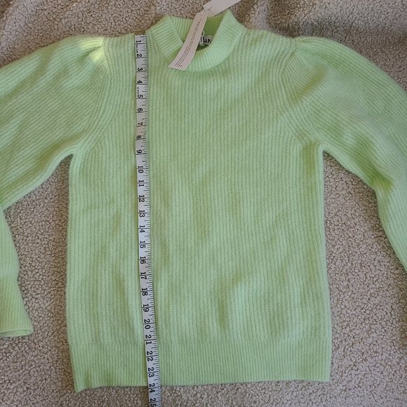 NWT Ganni Soft Wool Alpaca Knit Sweater Size Medium - Picture 9 of 11